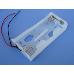 Battery Holder, 4C, Plastic