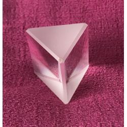 Glass Prism, Equilateral (Length 25 Mm, Face 25Mm)
