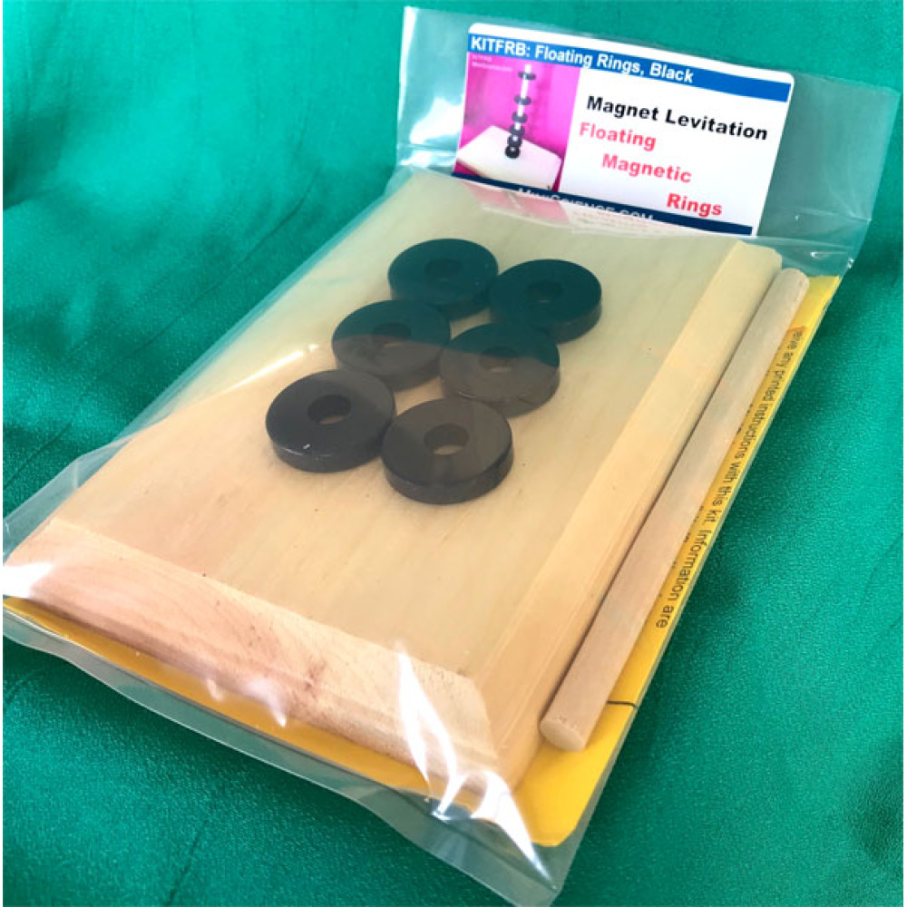 Floating Magnets (With Strong Ceramic Ring Magnets)