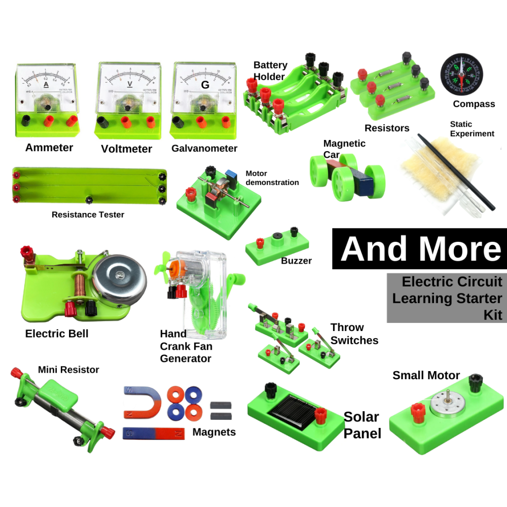 Physics Electric Circuit Learning Starter Kit Box