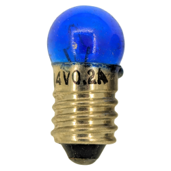 Blue Light Bulbs, 6V-14V, 0.2A