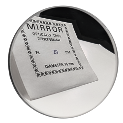 Mirror, Convex, D:75mm, Fl:200